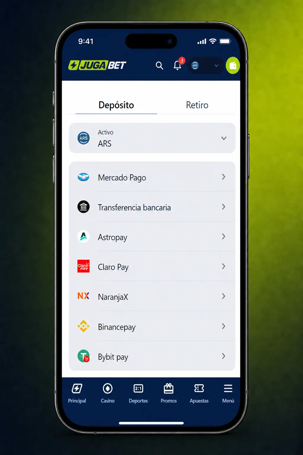 Apuestas de básquet en la app de Jugabet: mercados, cuotas en vivo y gestión de cupón desde Android o iOS.