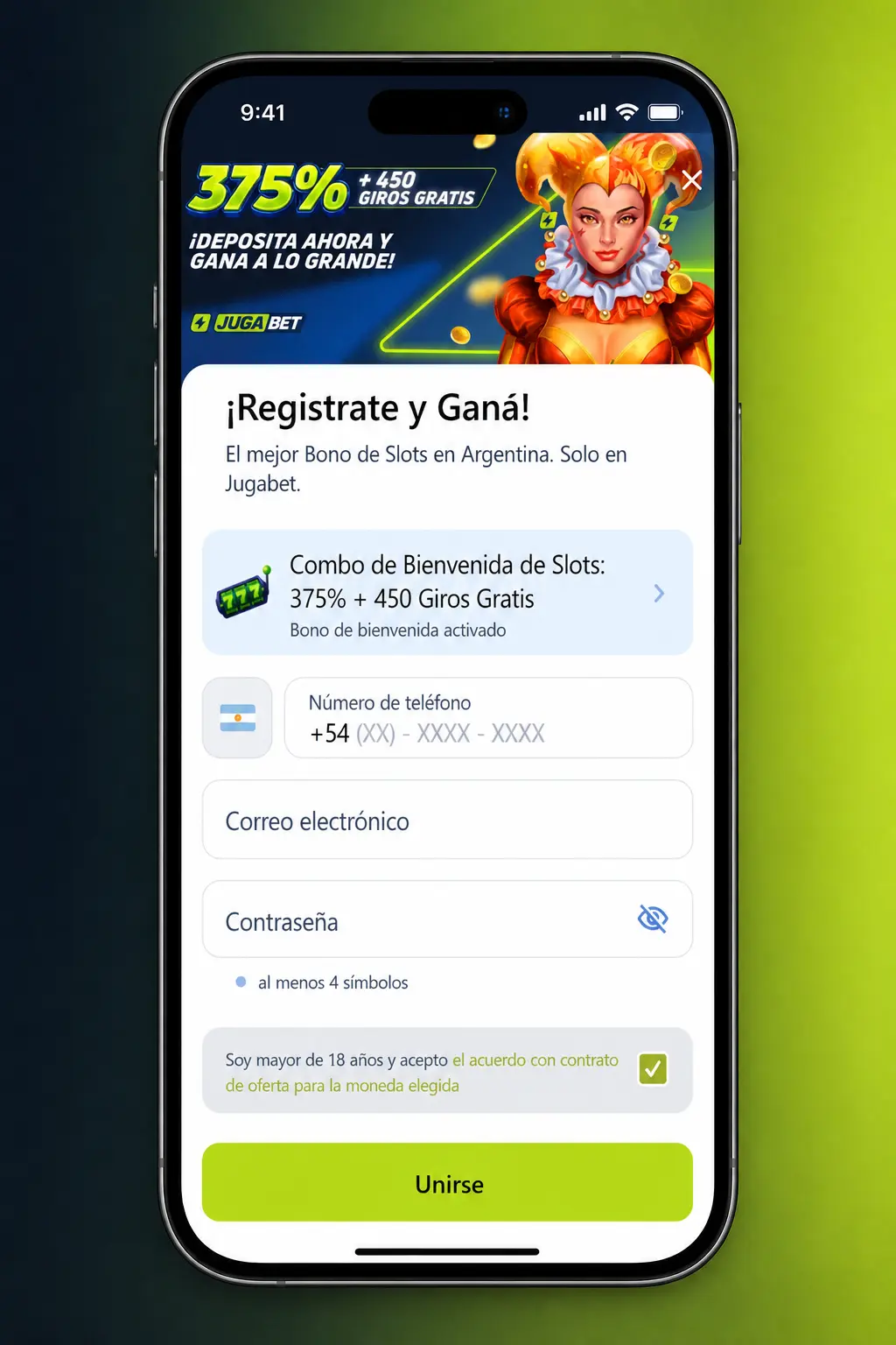 Guía paso a paso para registrarte, verificar tu cuenta, depositar y apostar al fútbol en Jugabet.
