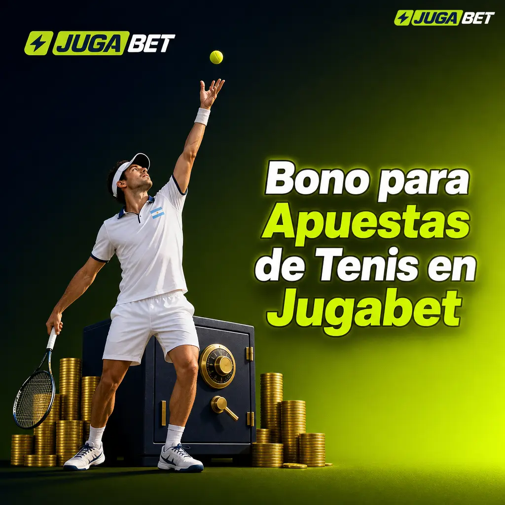Bono de bienvenida Jugabet: 100% hasta ARS 100.000 para apostar en tenis, ATP, WTA y Grand Slams
