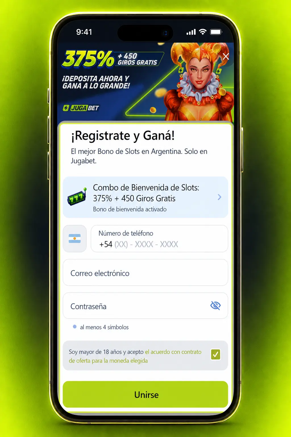Pasos para registrarte y jugar en Jugabet Live Casino: cuenta, verificación, depósito y bono de bienvenida.