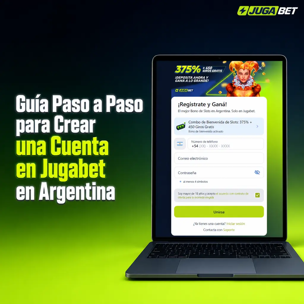 Guía paso a paso para crear una cuenta en Jugabet Argentina y verificar tus datos correctamente