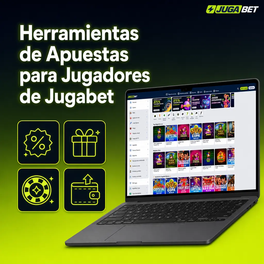 Herramientas de apuestas en Jugabet: estadísticas, cash out y transmisión en vivo para analizar y gestionar tus apuestas deportivas.