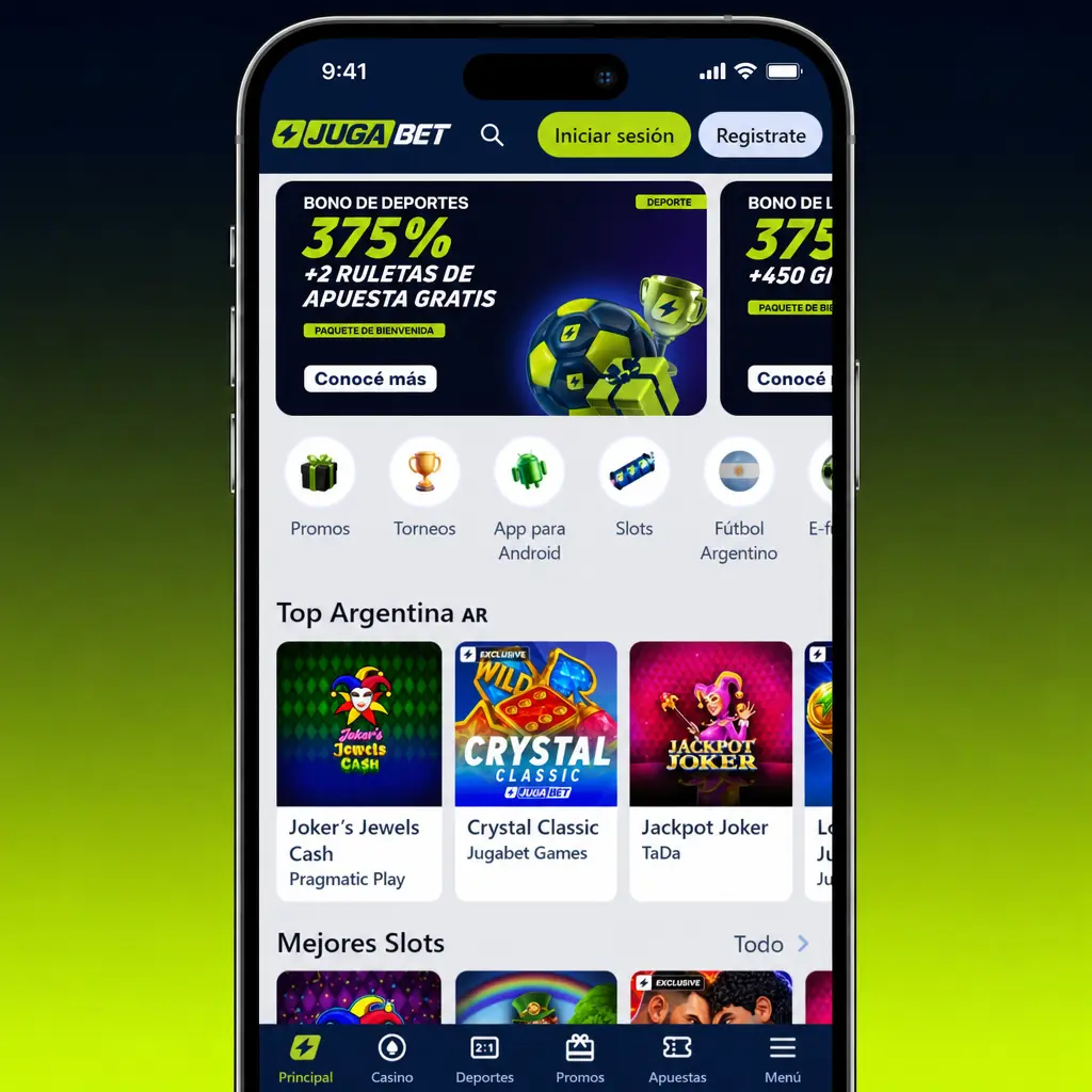 Guía paso a paso para instalar la app Jugabet en iOS desde App Store o como aplicación web en iPhone/iPad.