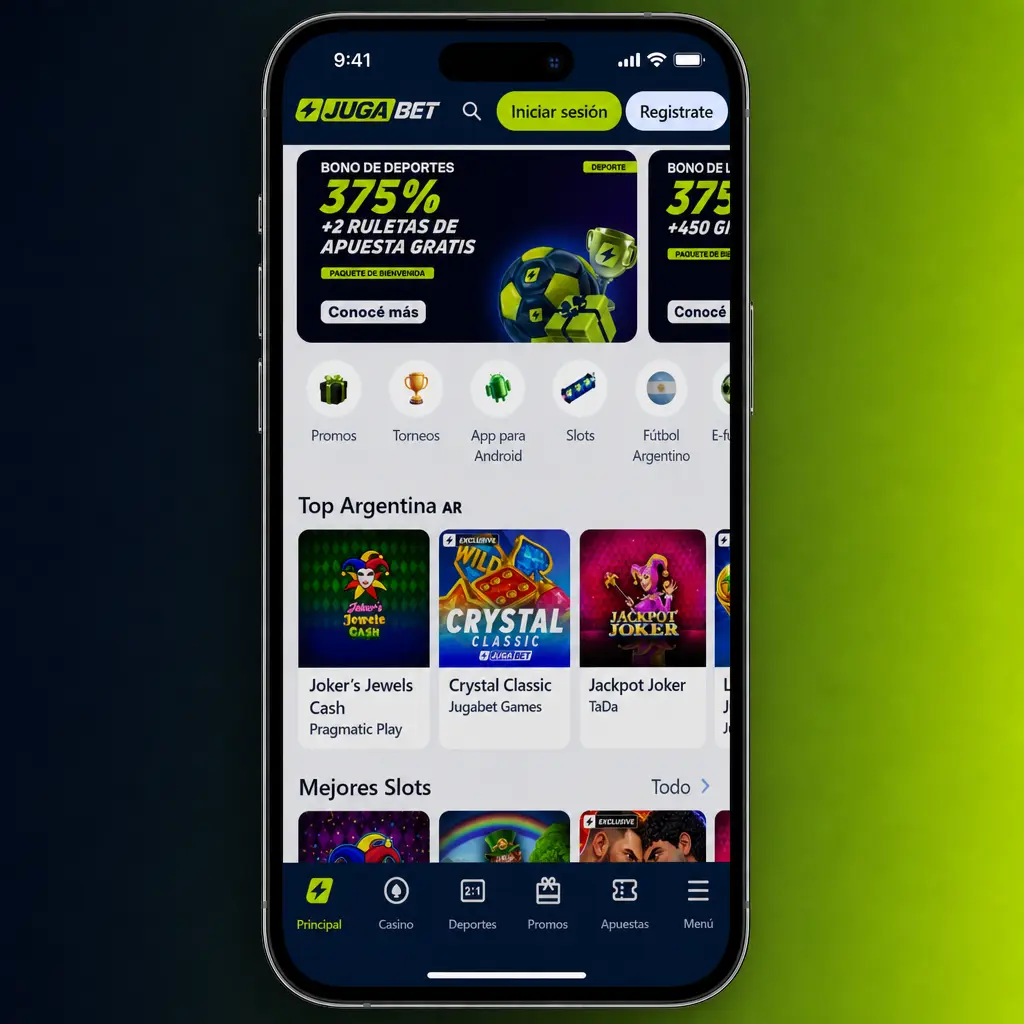 Registrate en Jugabet en 5 pasos rápidos y sencillos usando tu DNI en menos de tres minutos