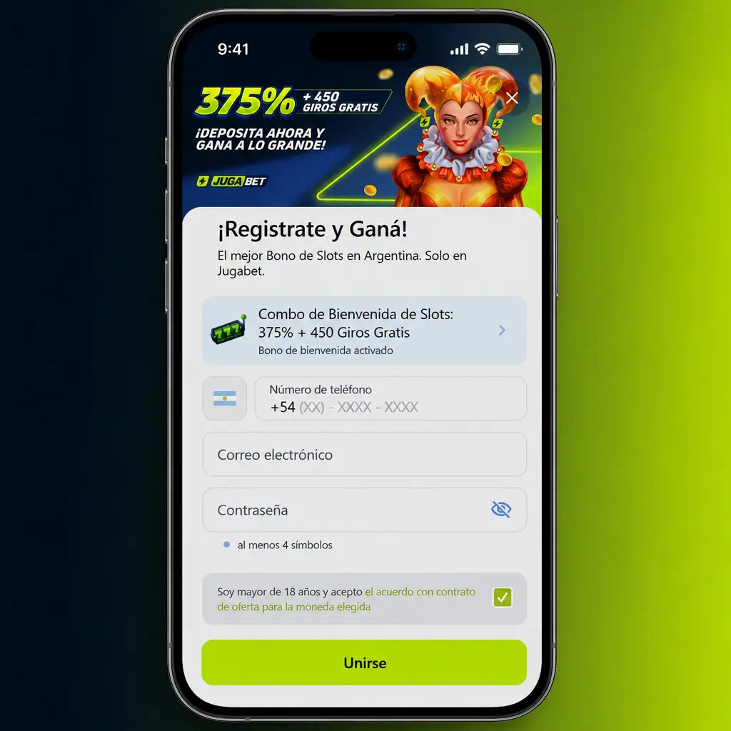 Registrate en Jugabet en 5 pasos rápidos usando tu DNI en menos de tres minutos