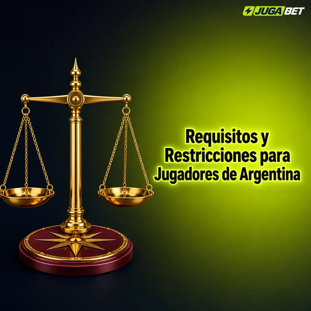 Requisitos para jugadores de Argentina en Jugabet: edad mínima de 18 años, DNI válido y residencia en Argentina.