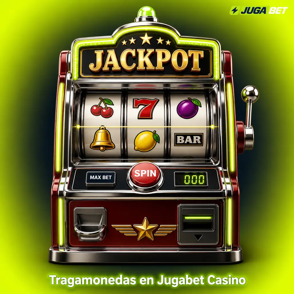 Tragamonedas clásicas y 3D en Jugabet Casino, con jackpots progresivos y modo demo de Pragmatic Play y Hacksaw Gaming